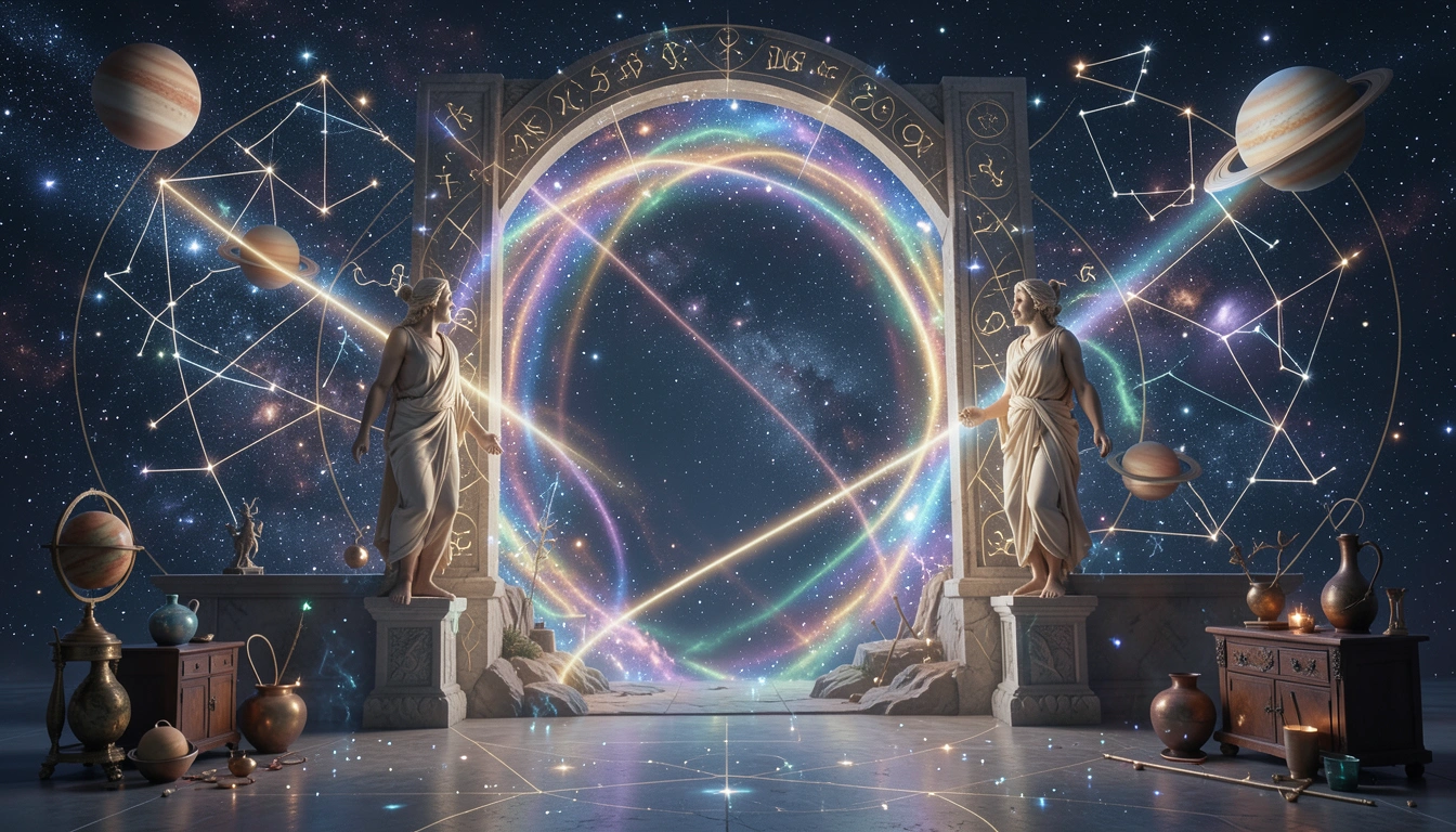 Cosmic portal for contacting astrology support