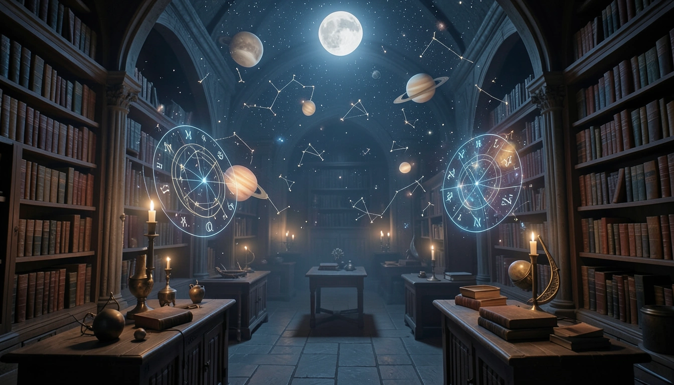 Moonlit library of astrological sources