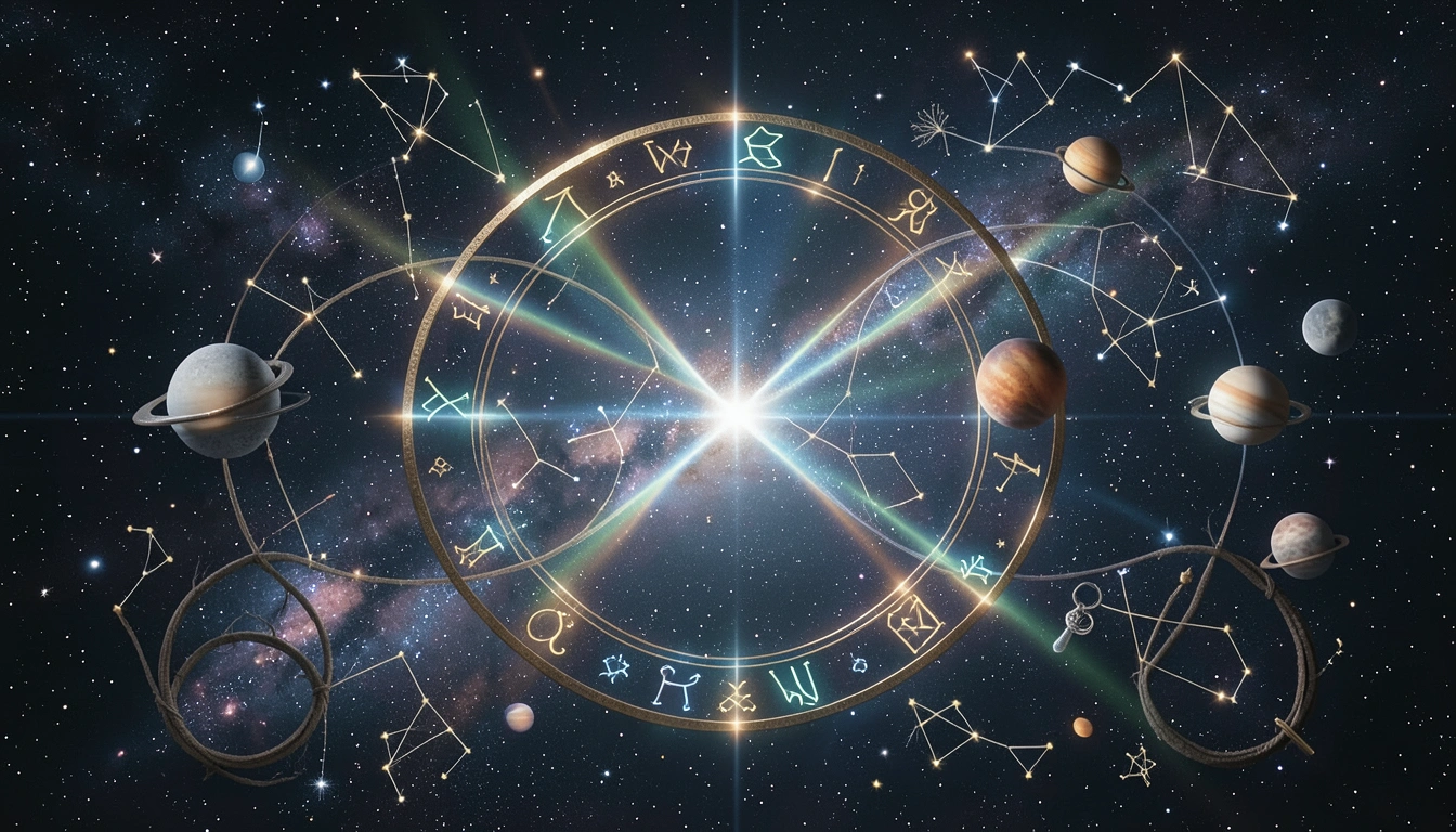 Güvenli bilgi paylaşımını betimleyen zodyak halkaları