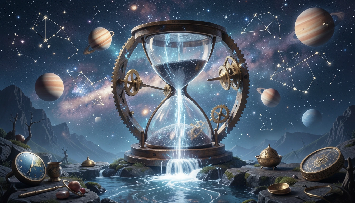 Cosmic hourglass for refund processing times