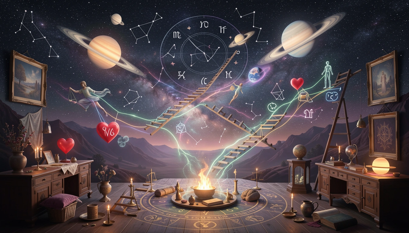 Cosmic crossroads for love, career, and life guidance