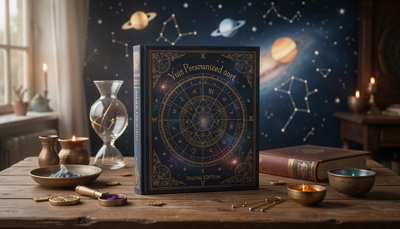 Personalized Birth Chart Book (Digital Edition) - Houses, Aspects and Major Chart Patterns