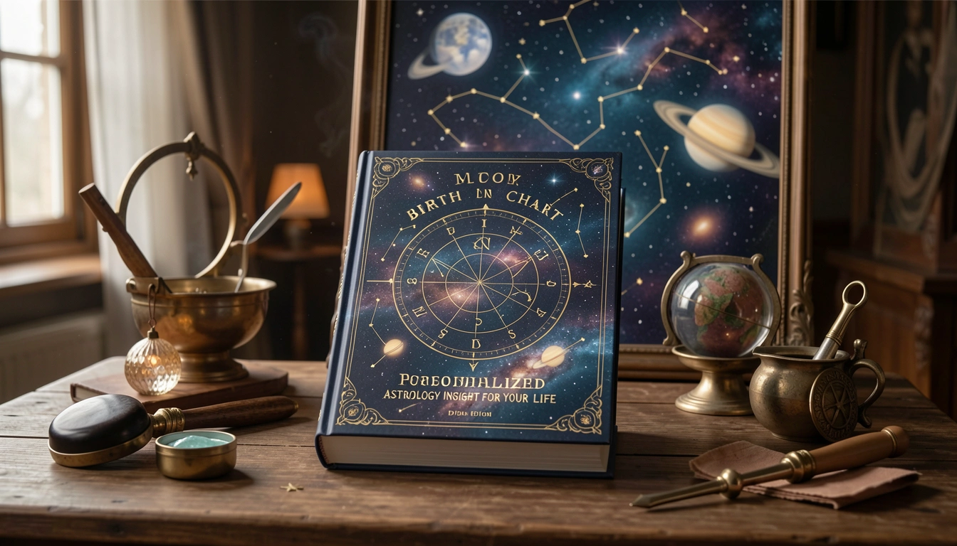 Personalized Birth Chart Book (Digital Edition) - Personalized Astrology Insights for Your Life
