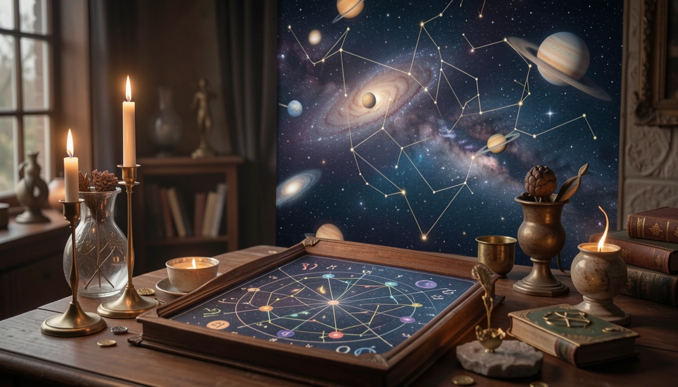 Harmonic Chart Calculator - Harmonic Aspects and Planetary Patterns