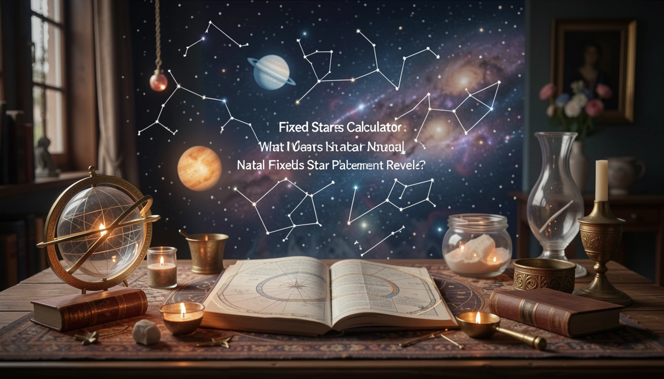 Natal Fixed Stars Calculator - What Does Your Natal Fixed Star Placement Reveal?