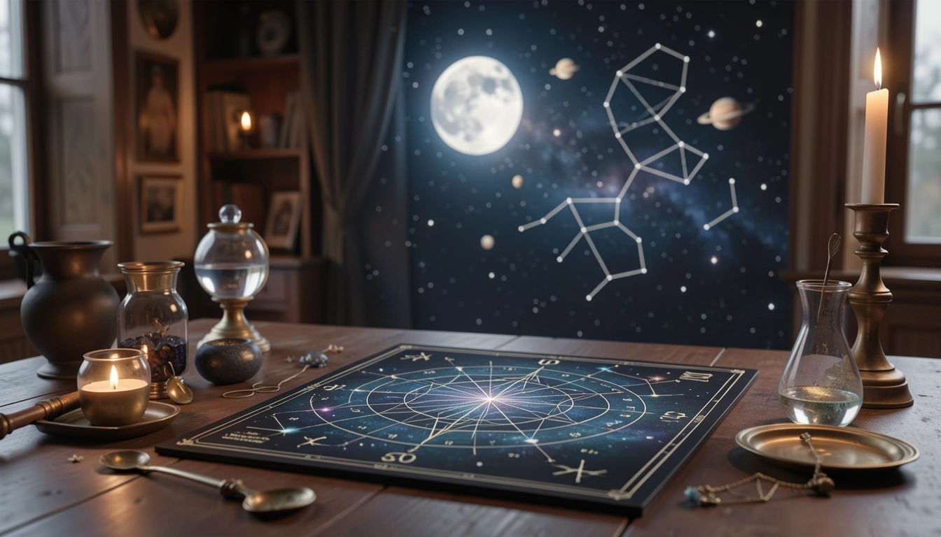 Horary Chart Calculator - The Moon’s Role in Horary Astrology