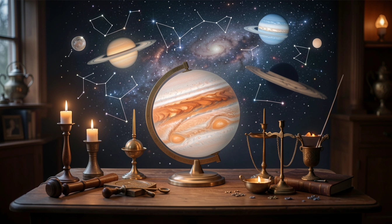 Free Jupiter Retrograde Calculator & Calendar - Planetary Influences and Aspects in Free Jupiter Retrograde & Calendar
