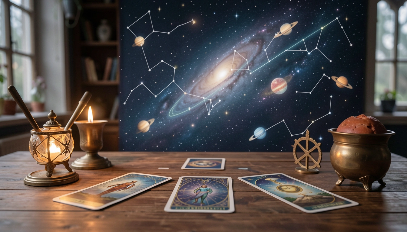 Love Tarot Reading Premium Report - Planetary Influences and Aspects in Love Tarot Reading