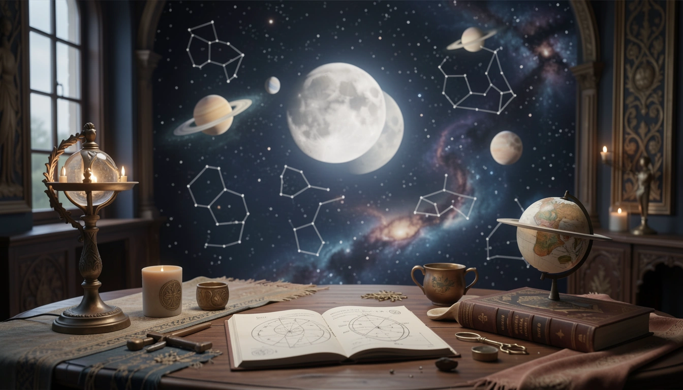 Moon Phase Calendar Premium Report - Moon Phase Calendar vs Natal Chart Analysis