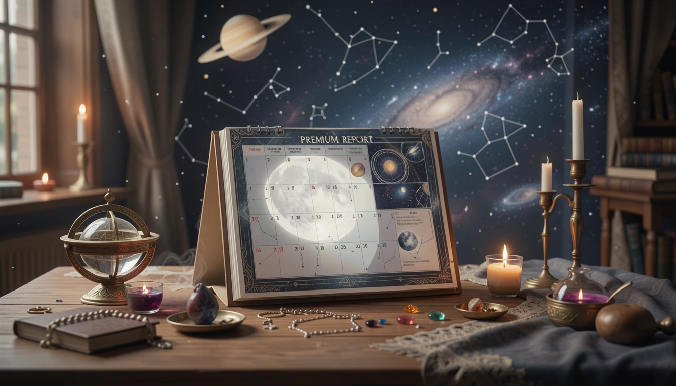 Moon Phase Calendar Premium Report - Moon Phase Calendar and Love and Relationships
