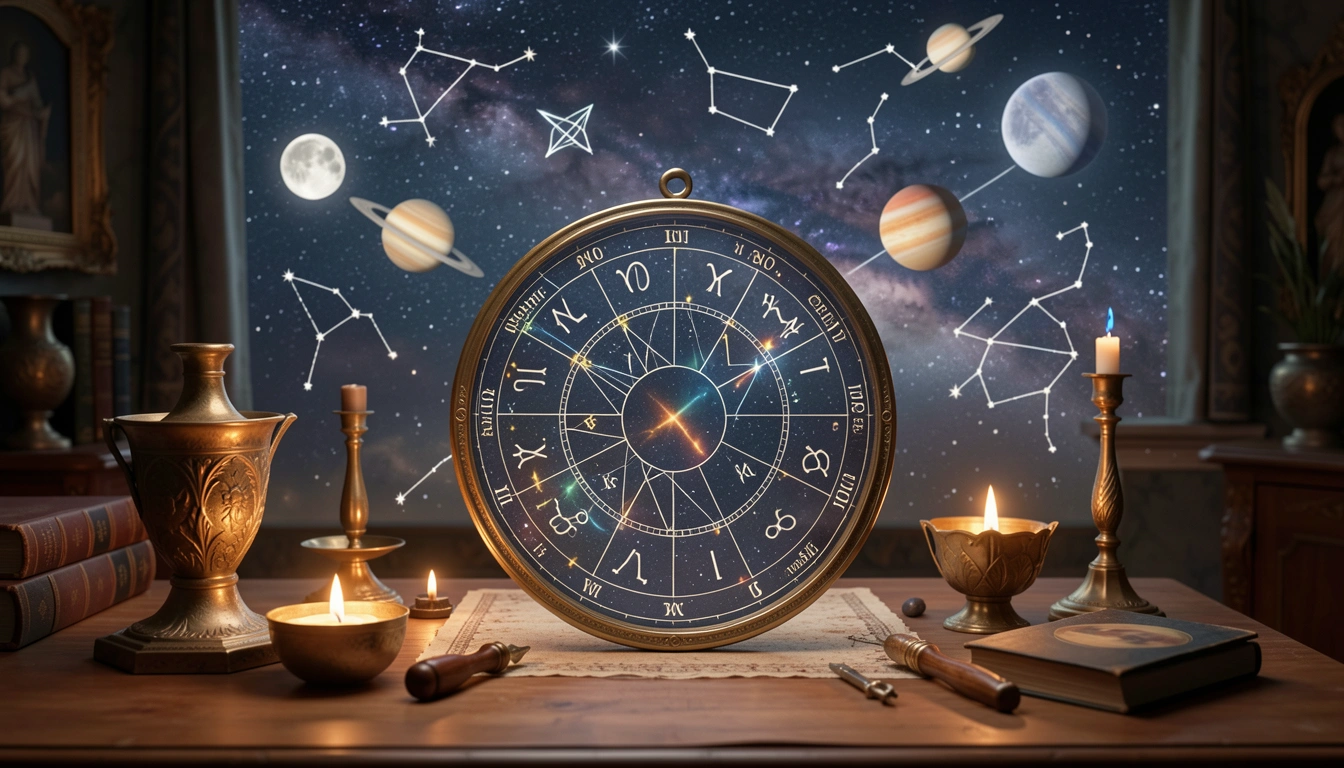 Free Birth Chart Calculator (Natal Chart) - Find Your Sun, Moon and Rising Signs