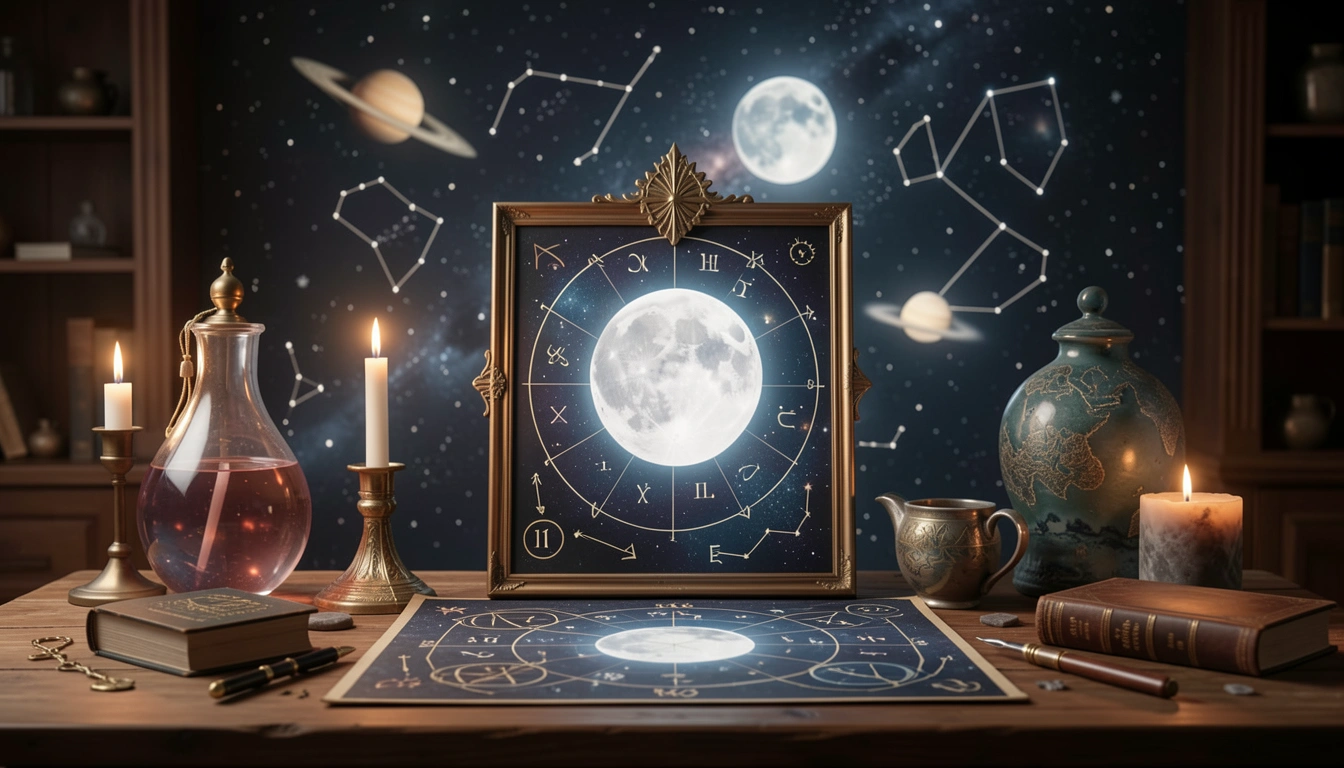 Selena Sign Calculator (White Moon) Premium Report - Selena Sign vs Lilith and Other Lunar Points