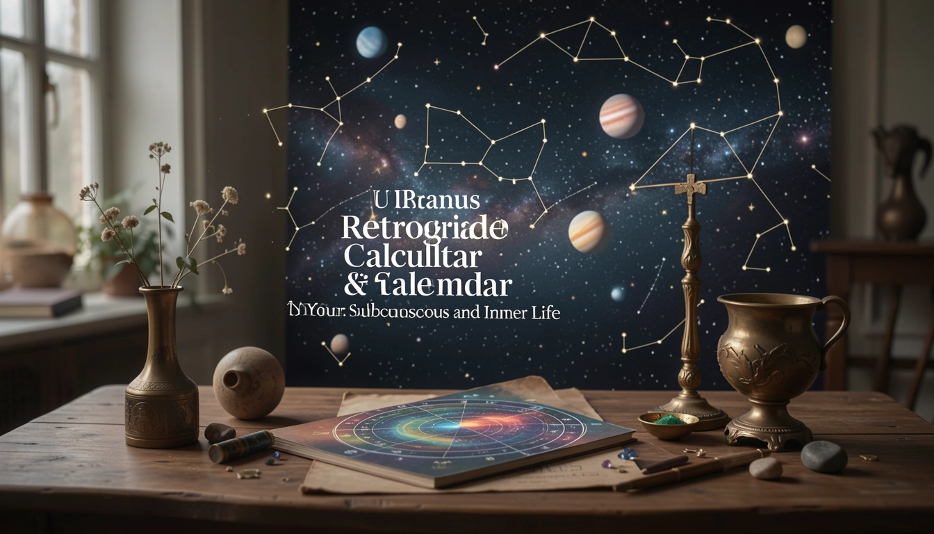 Uranus Retrograde Calculator & Calendar Premium Report - Uranus Retrograde and Your Subconscious and Inner Life