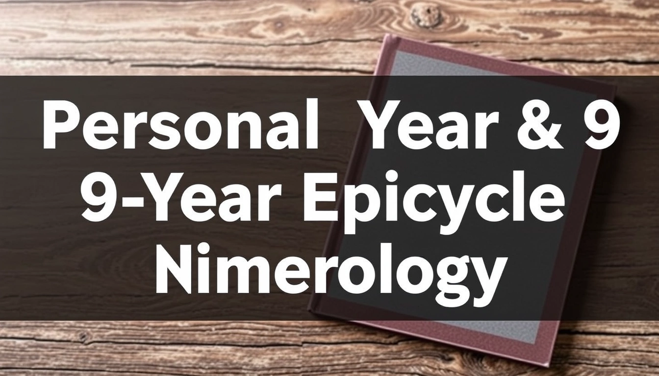 Personal Year & 9-Year Epicycle Numerology Premium Analysis Report - Get Your In-Depth Personal Year & 9-Year Epicycle Numerology Premium Analysis Report