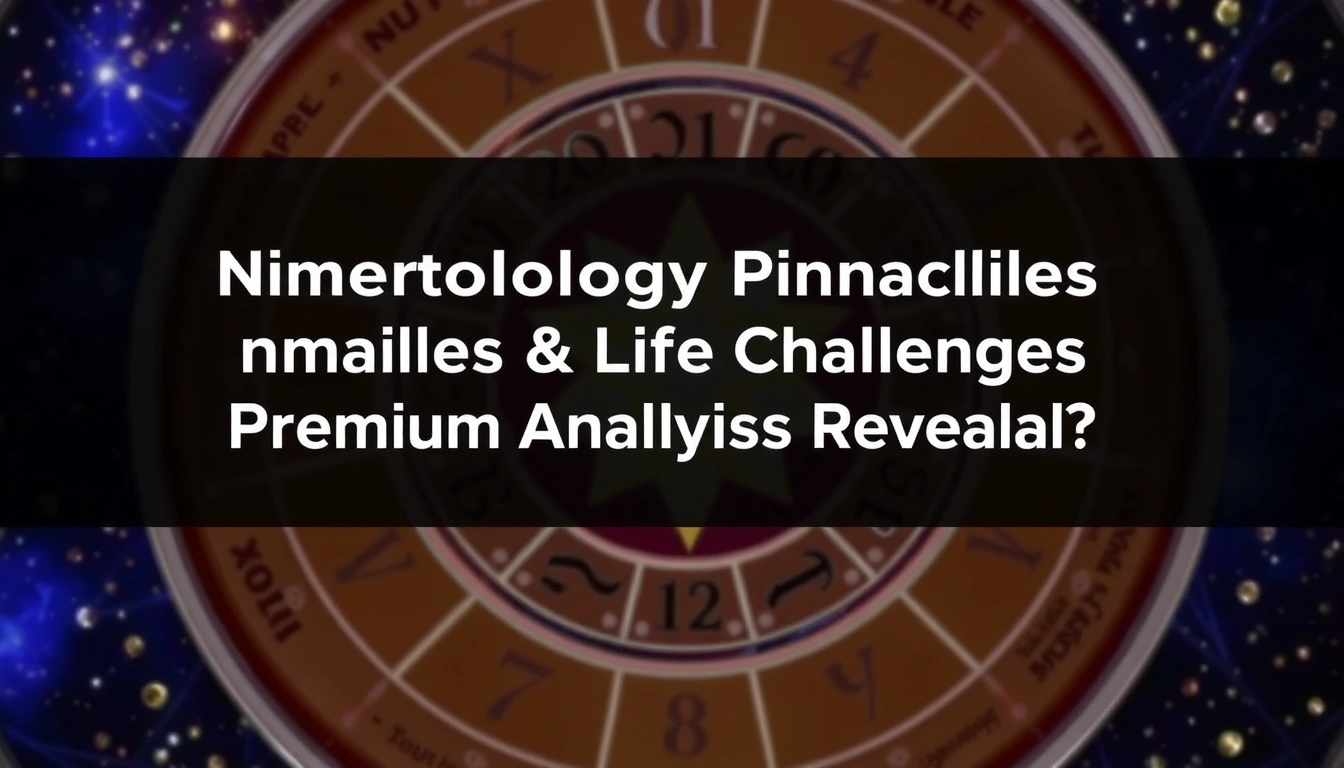 Numerology Pinnacles & Life Challenges Premium Analysis Report - What Does Your Numerology Pinnacles & Life Challenges Premium Analysis Reveal?