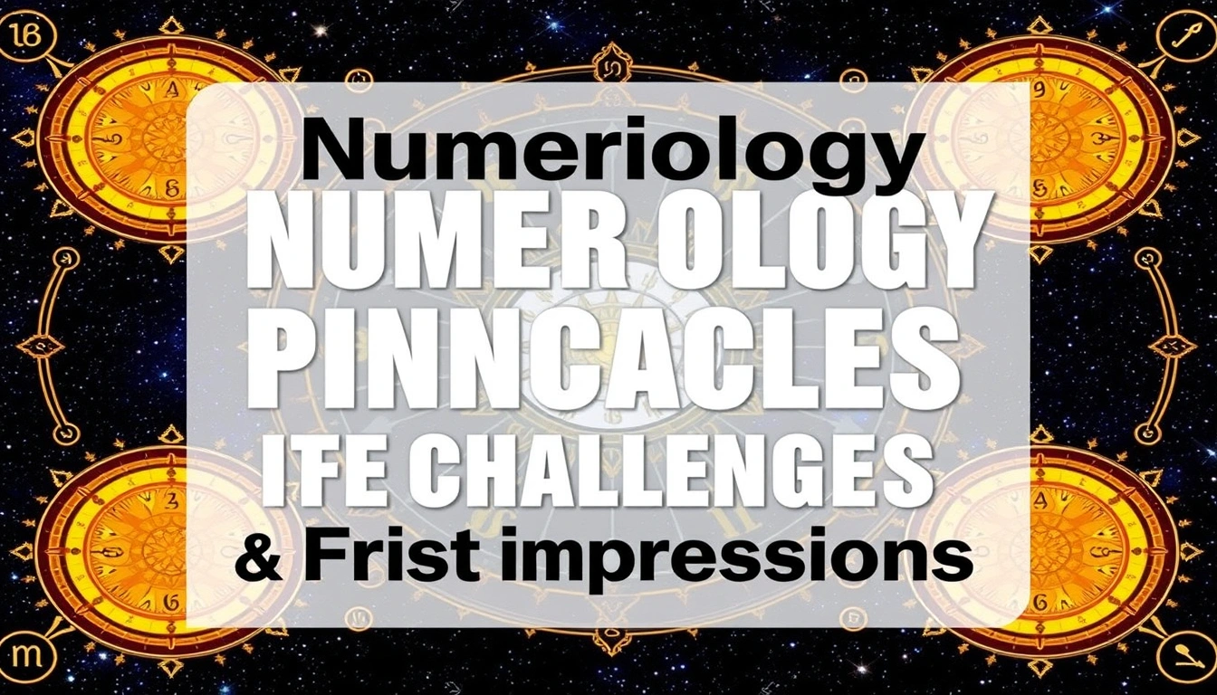 Numerology Pinnacles & Life Challenges Premium Analysis Report - Numerology Pinnacles & Life Challenges Premium Analysis and First Impressions