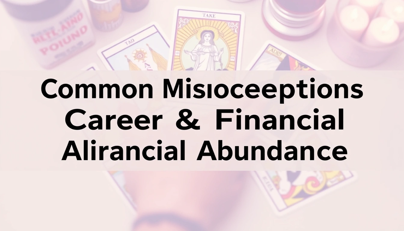 Career & Financial Abundance Tarot Spread - Common Misconceptions About Career & Financial Abundance Tarot Spread