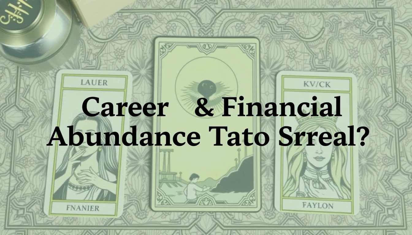 Career & Financial Abundance Tarot Spread - What Does Your Career & Financial Abundance Tarot Spread Reveal?