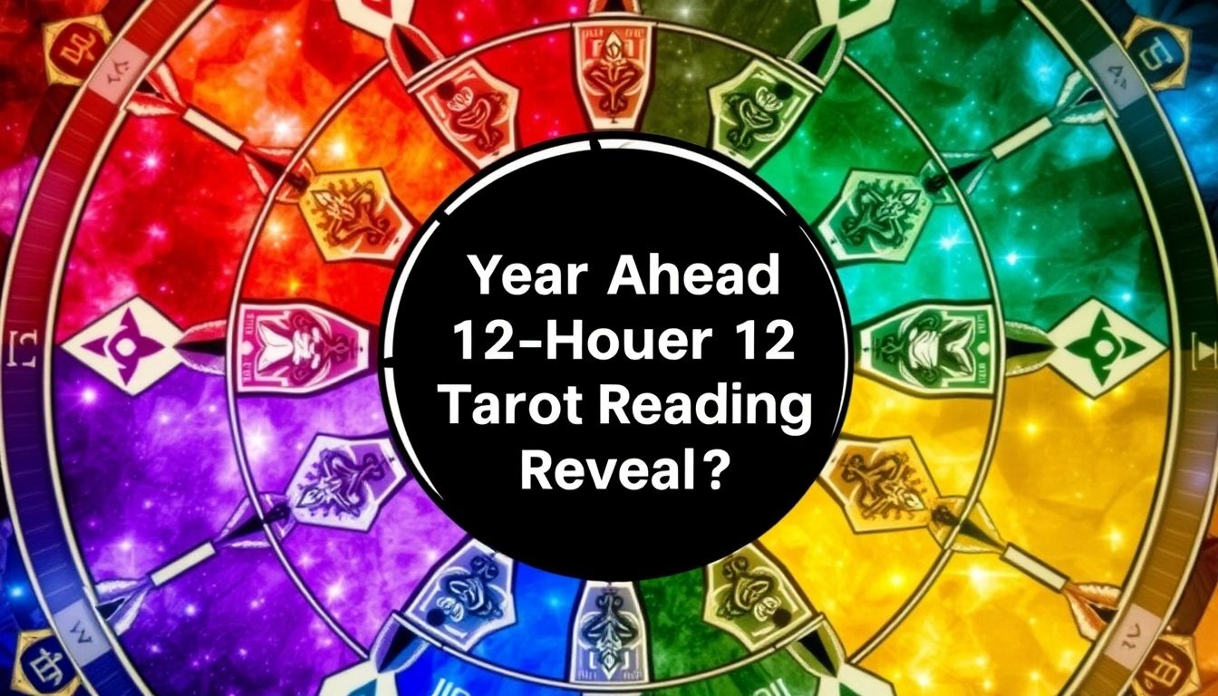 Year Ahead 12-House Tarot Wheel Reading - What Does Your Year Ahead 12-House Tarot Wheel Reading Reveal?