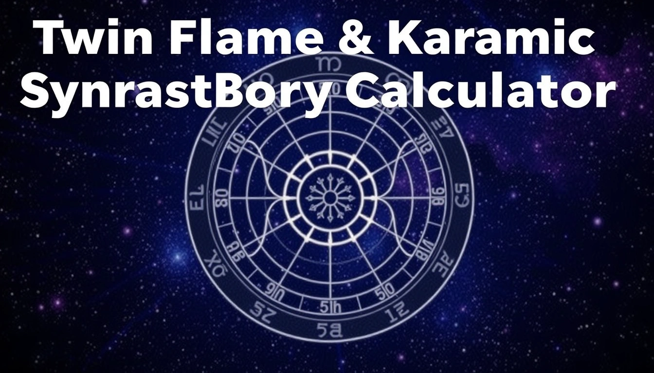 Twin Flame & Karmic Bond Synastry Calculator - How Does a Twin Flame & Karmic Bond Synastry Calculator Work?