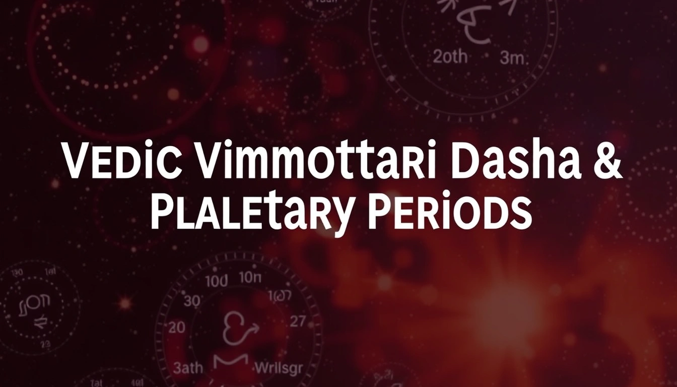 Vedic Vimshottari Dasha & Planetary Periods Premium Analysis Report - Vedic Vimshottari Dasha & Planetary Periods Premium Analysis vs. Secondary Progressions