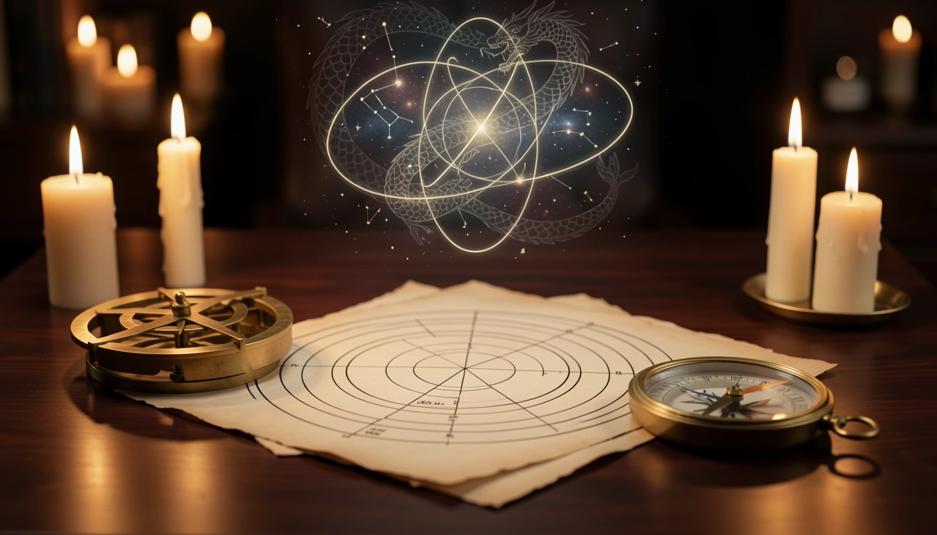 Compare two Draconic charts to reveal karmic bonds, soul contracts, and spiritual partnerships. Free tool with detailed aspect interpretation. Compare two Draconic charts to reveal karmic bonds, soul contracts, and spiritual partnerships. Free tool with detailed aspect interpretation.