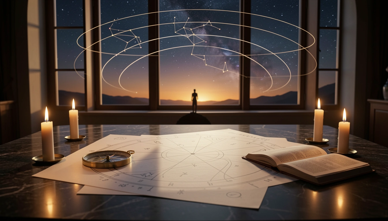 Generate a Davison relationship chart from the time-space midpoint of two birth charts for composite relationship analysis and deeper insight into your bond.