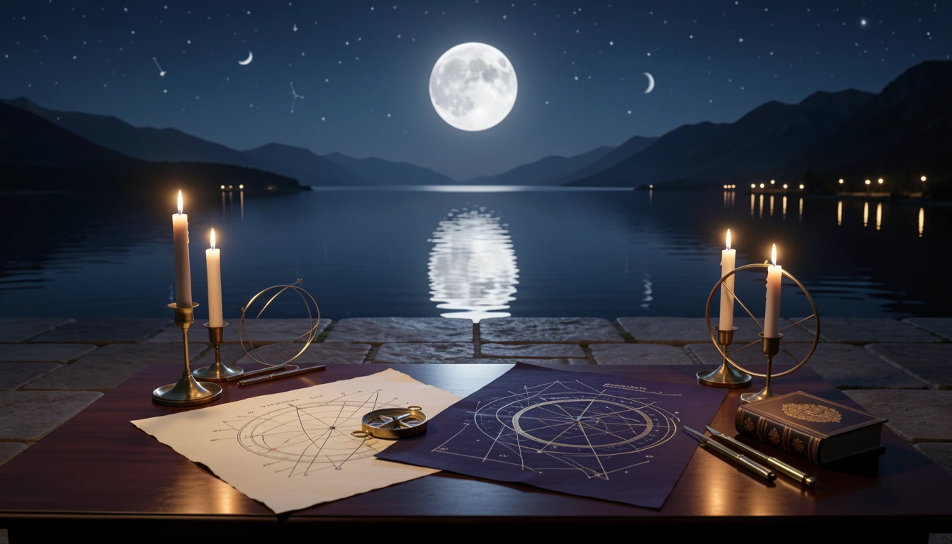 Compare two Moon signs through an emotional compatibility reading built from both natal charts for relationship insight. Compare two Moon signs through an emotional compatibility reading built from both natal charts for relationship insight.