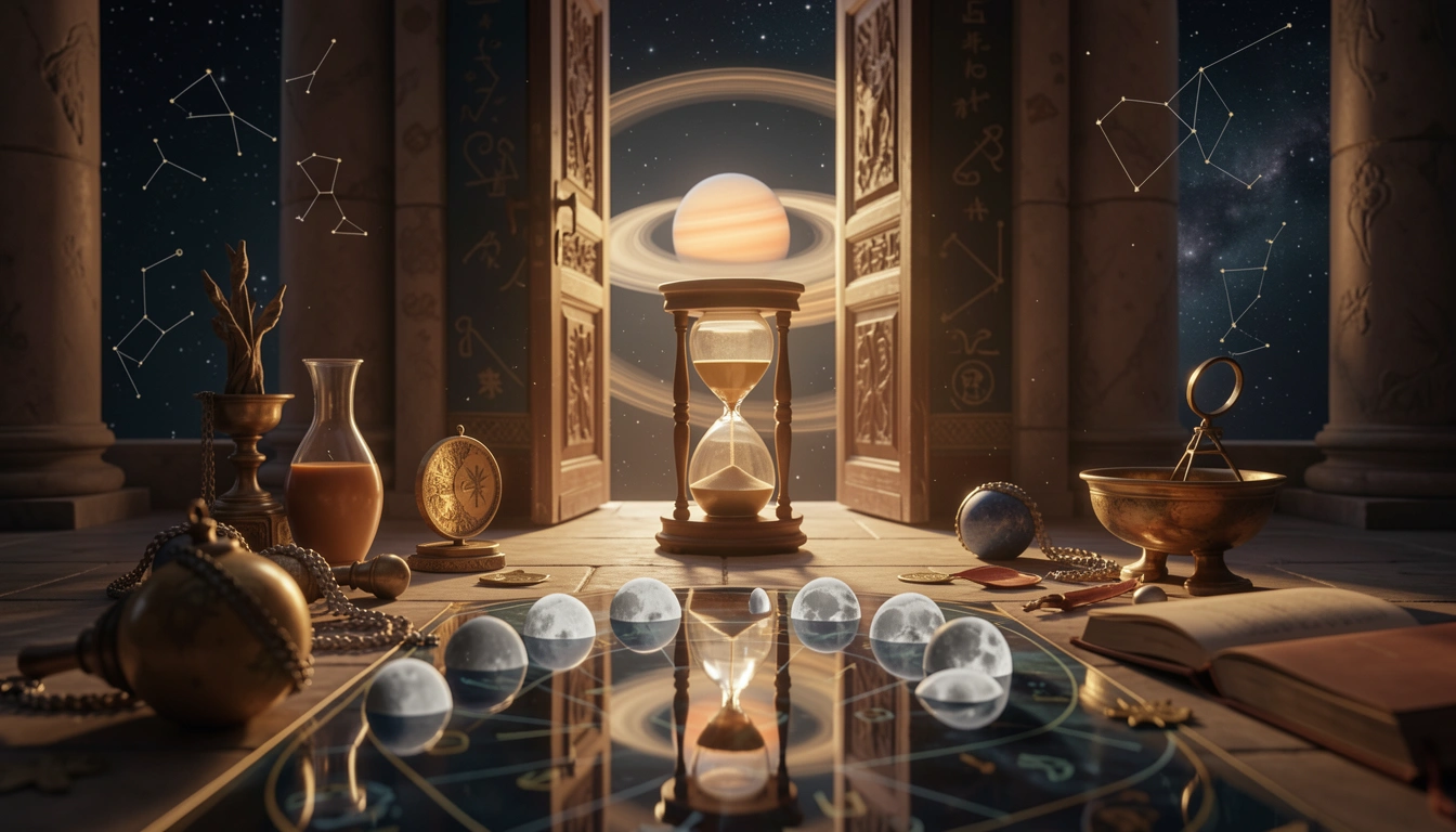 Calculate Vedic Moon sign and Saturn's 7.5-year transit periods over 12th, 1st, and 2nd houses. Calculate Vedic Moon sign and Saturn's 7.5-year transit periods over 12th, 1st, and 2nd houses.