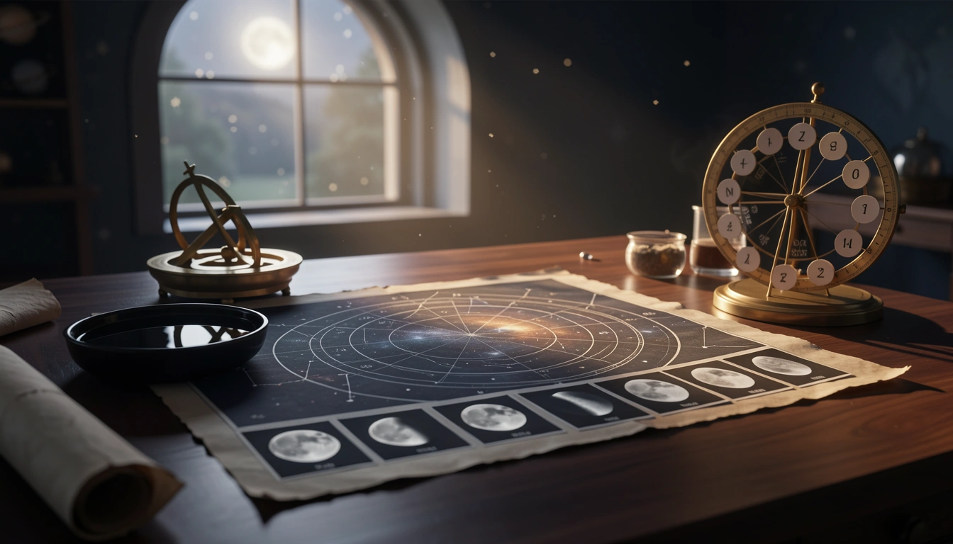 Comprehensive astrological analysis, planetary mechanics, and actionable insights for Secondary Progressed Moon Calendar & Phase Calculator Premium Report. Comprehensive astrological analysis, planetary mechanics, and actionable insights for Secondary Progressed Moon Calendar & Phase Calculator Premium Report.