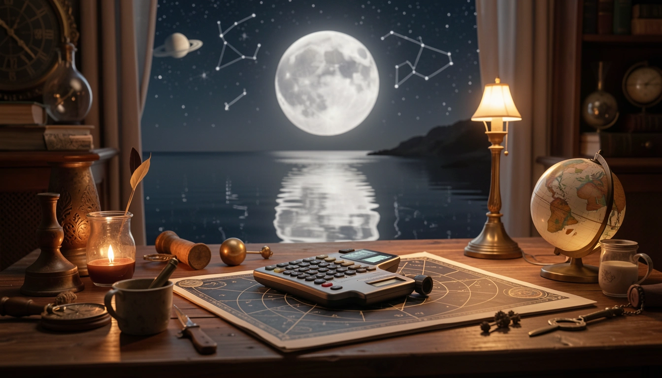 Calculate Void of Course Moon periods and active timing guidance for daily planning. Find free void-of-course windows on YesAstrology. Calculate Void of Course Moon periods and active timing guidance for daily planning. Find free void-of-course windows on YesAstrology.
